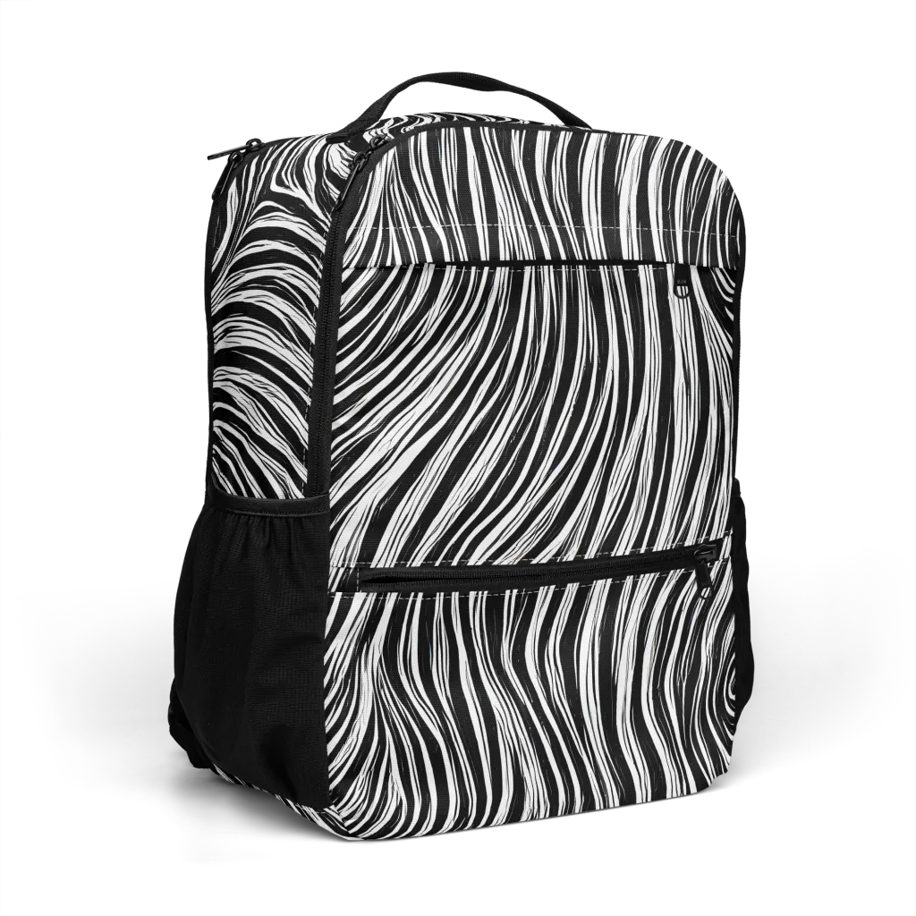 Weston Waves on Utility Backpack — Right Front