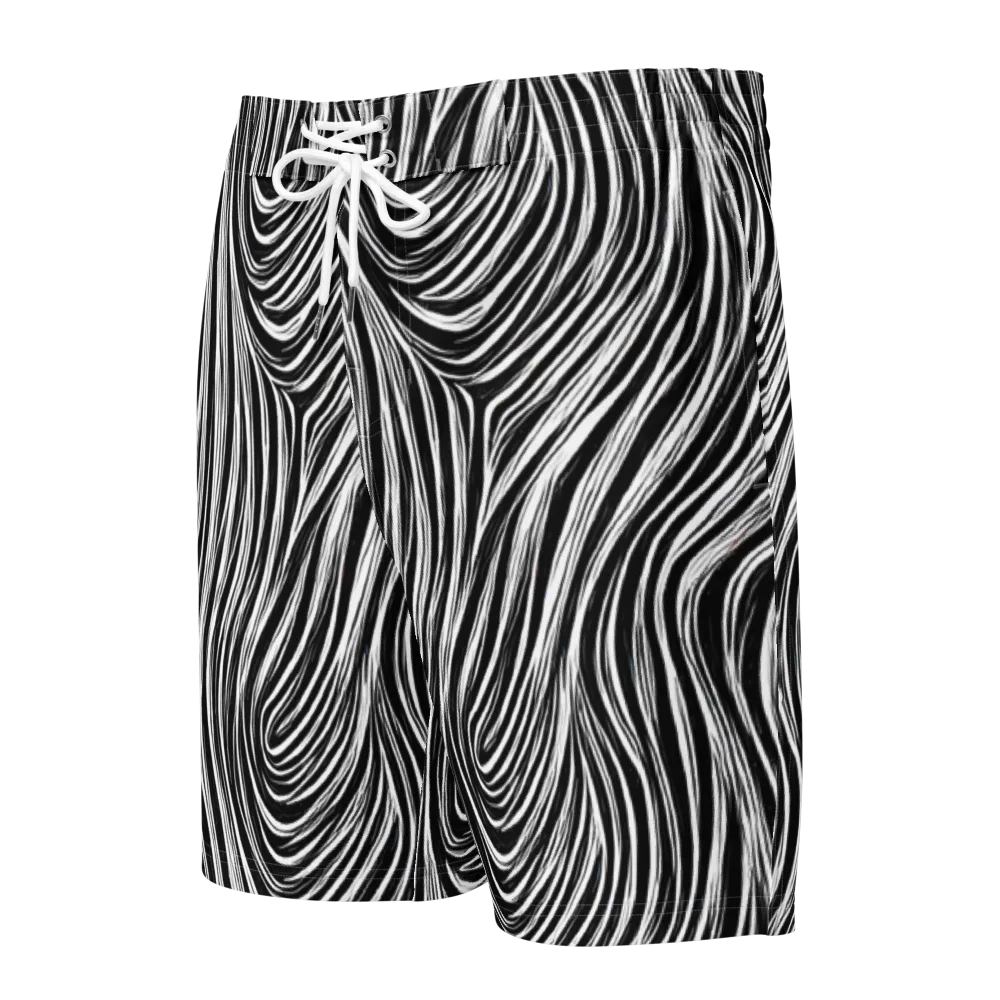Weston Waves on Men's Board Shorts — Front