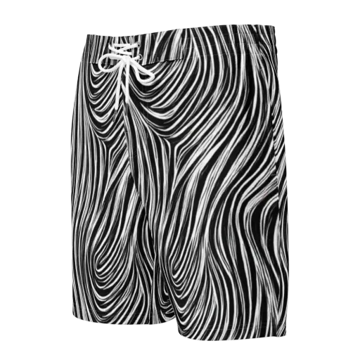 Weston Waves on a Men's Board Shorts