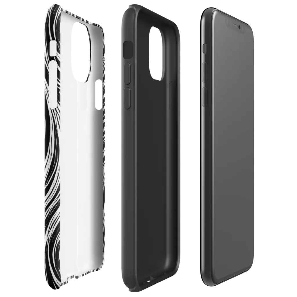 Weston Waves on Tough Case for iPhone® — Right