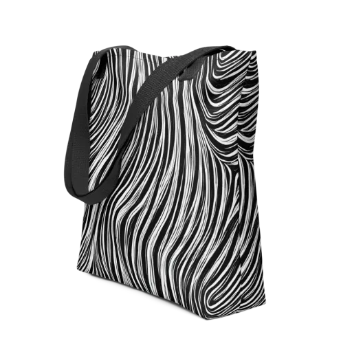 Weston Waves on a Tote Bag