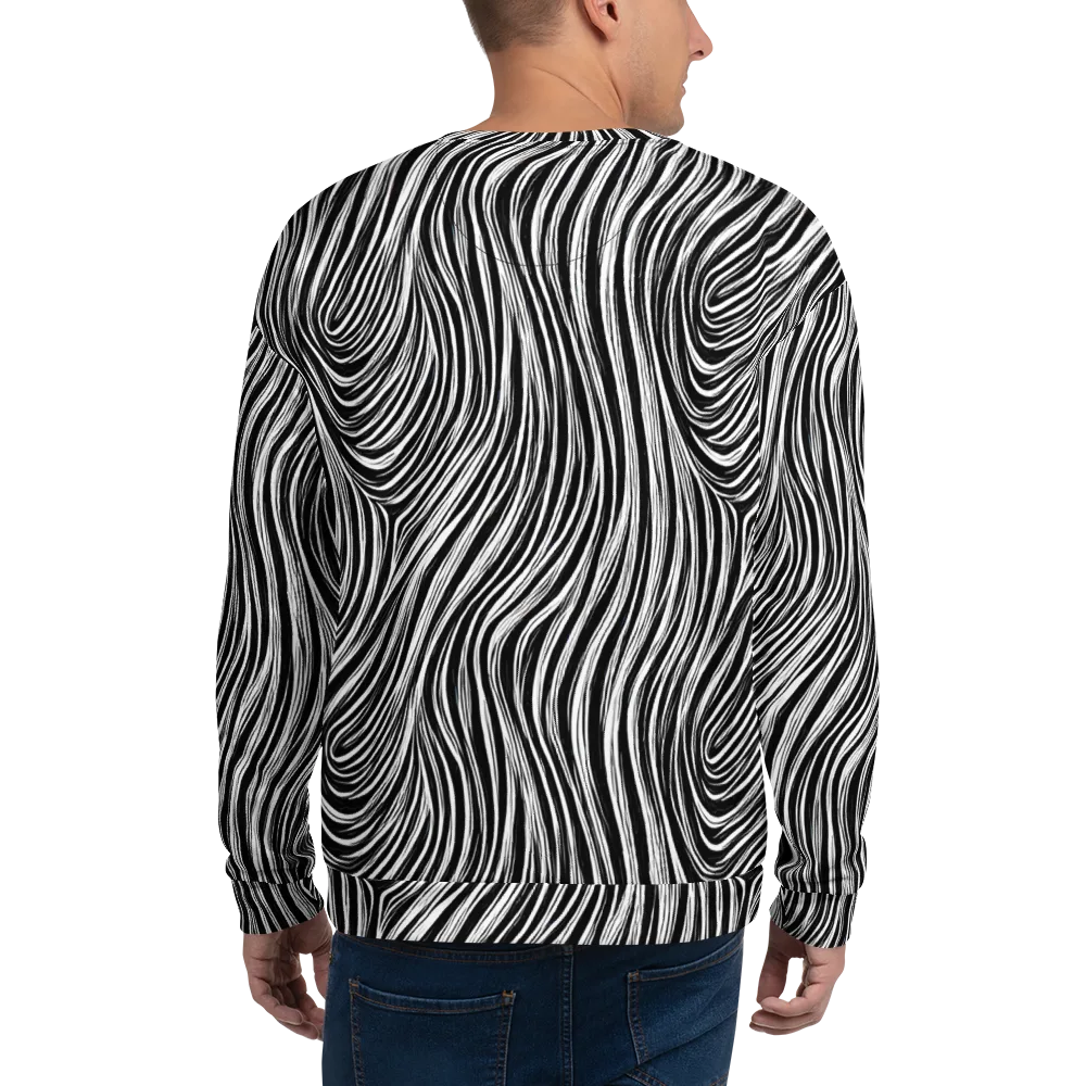 Weston Waves on Sweatshirt — Back