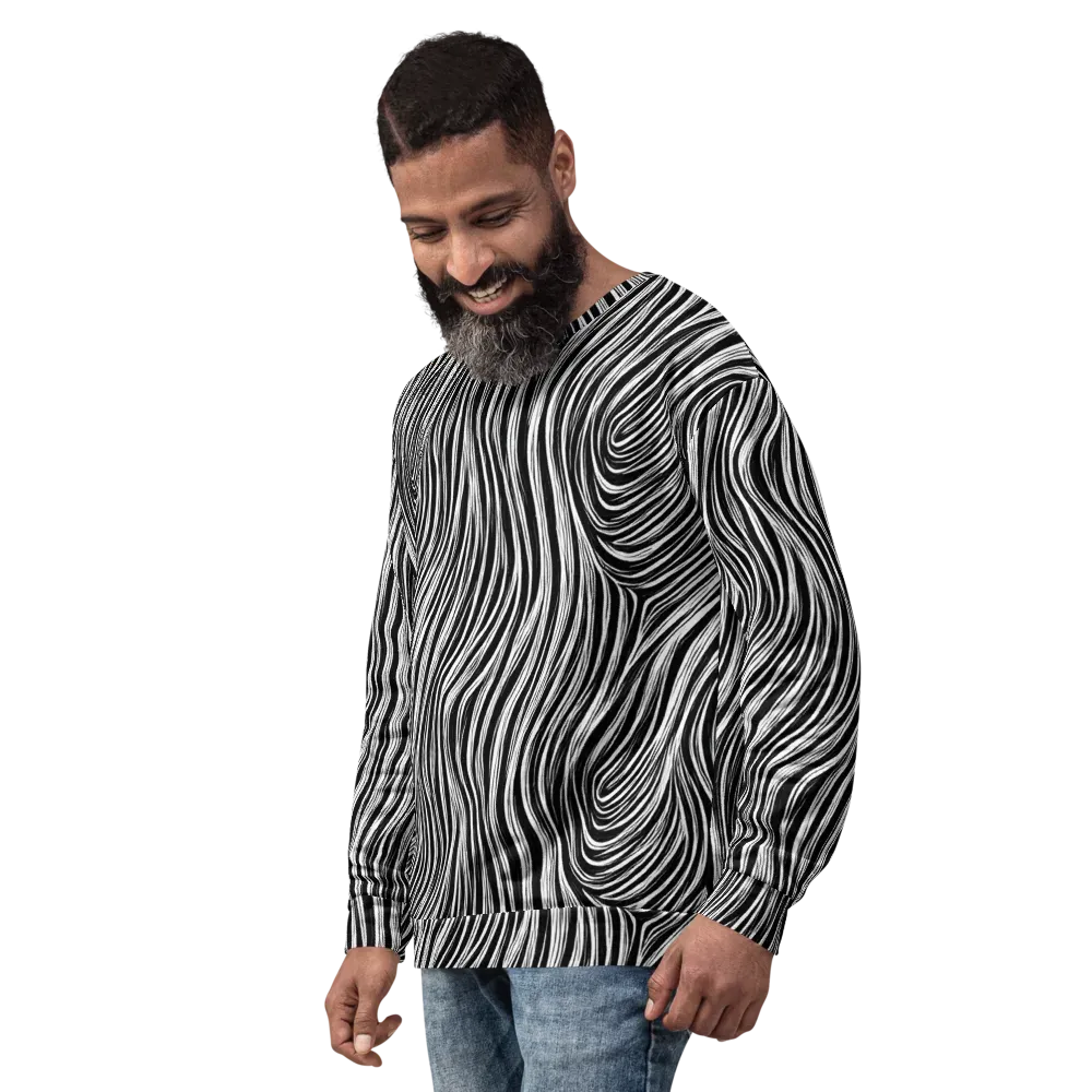 Weston Waves on Sweatshirt — Left Front