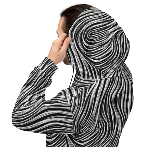 Weston Waves on a Hoodie
