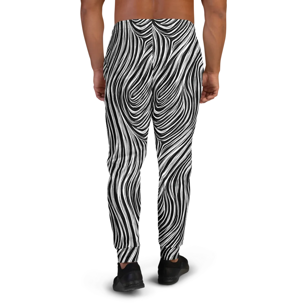 Weston Waves on Men's Joggers — Back