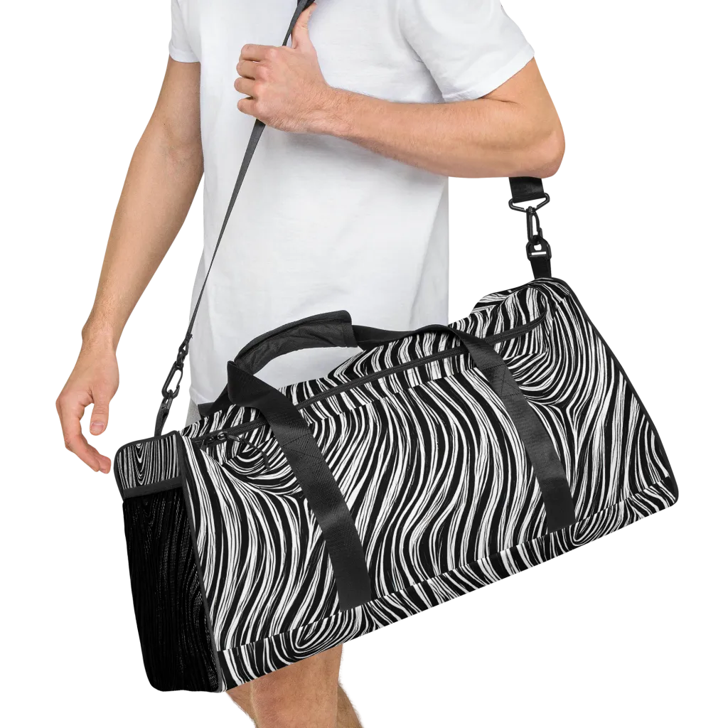 Weston Waves on Duffle Bag — Right Front
