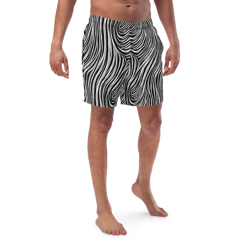 Weston Waves on Swim Trunks — Front