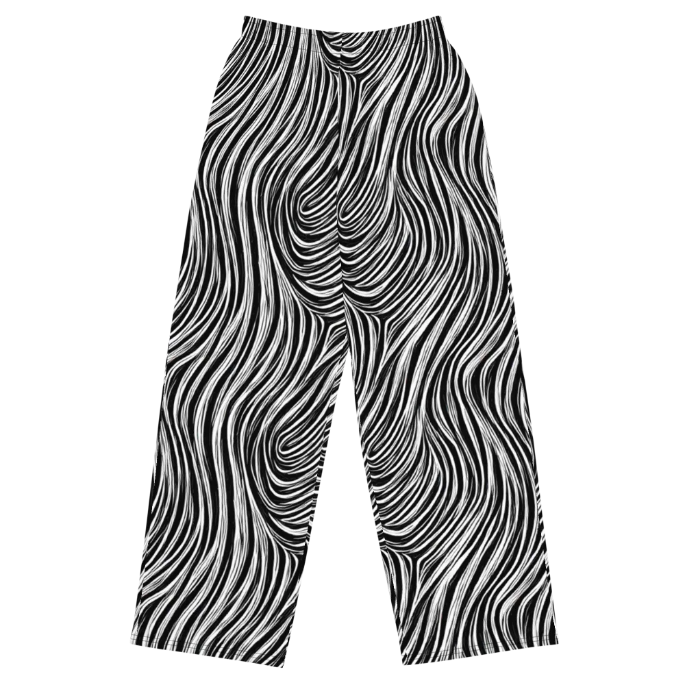 Weston Waves on Wide-Leg Pants — Front