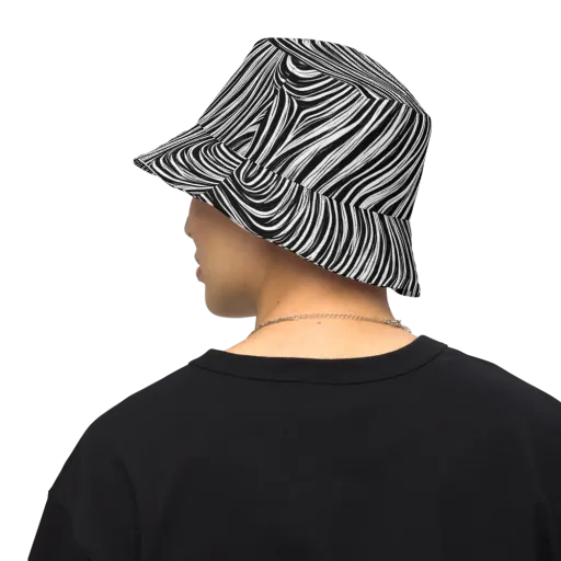 Weston Waves on a Reversible Bucket Hat