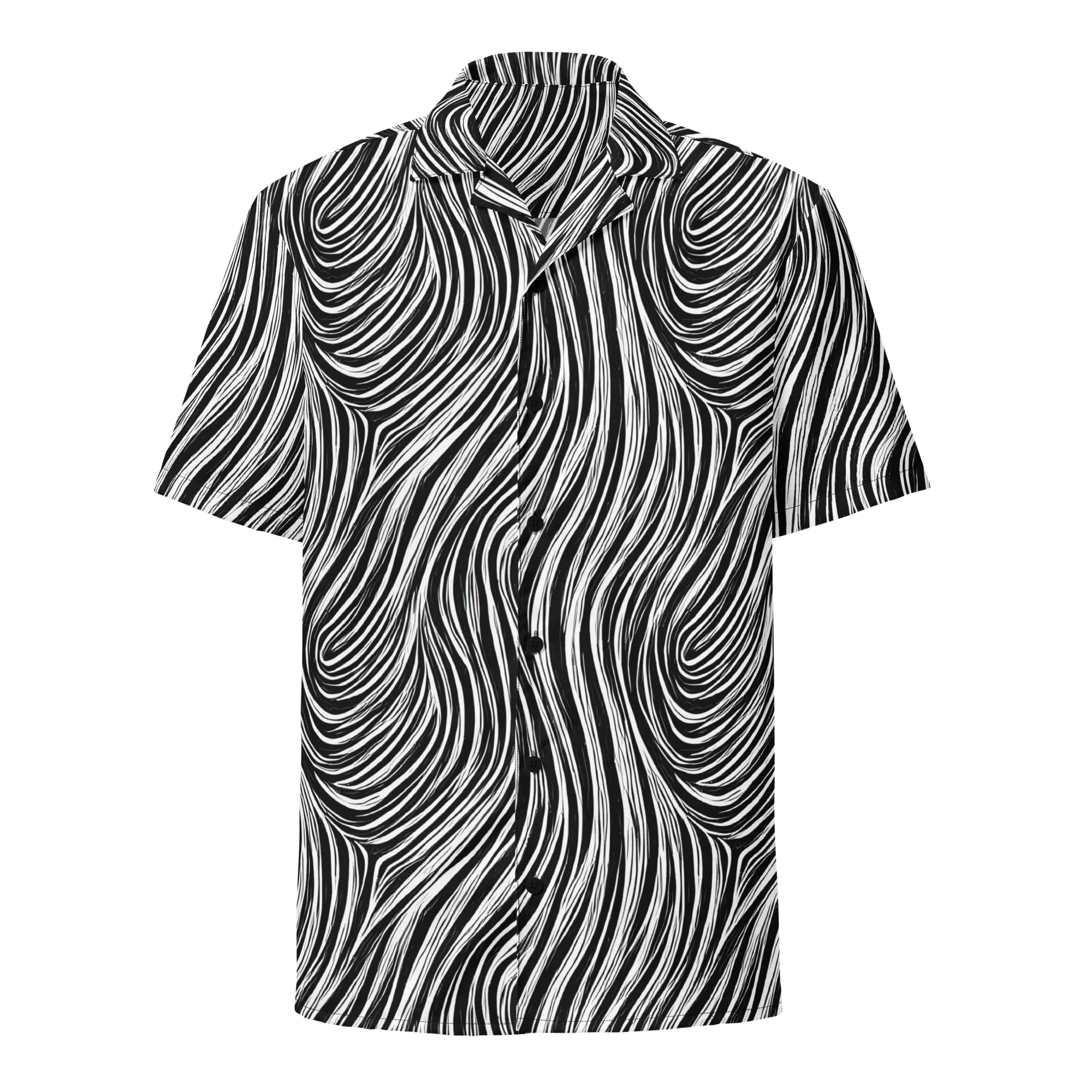 Weston Waves on Button Shirt — Front