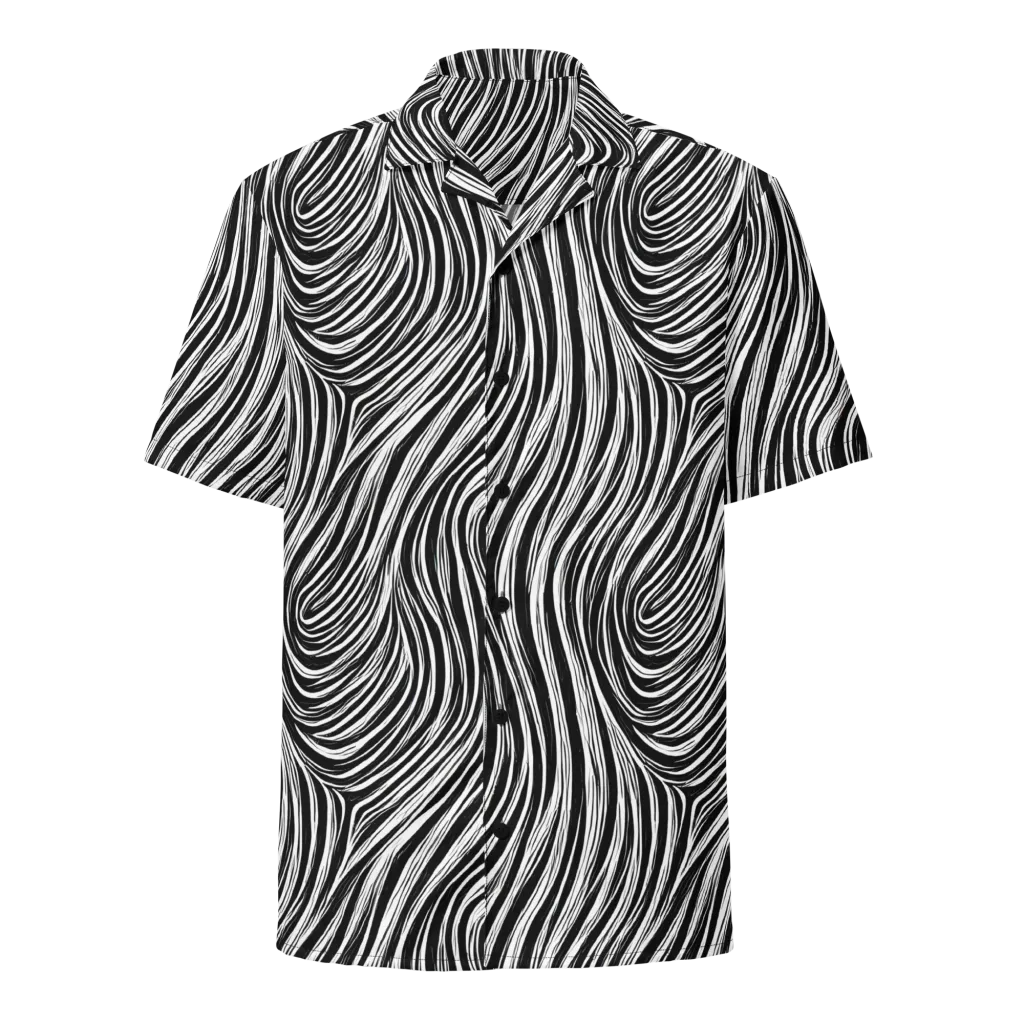 Weston Waves on Button Shirt — Front