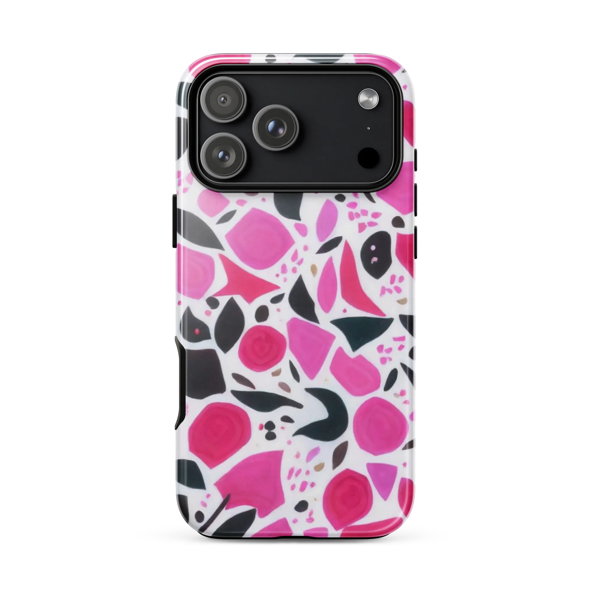Fuchsia Confetti on Tough Case for iPhone® — Front