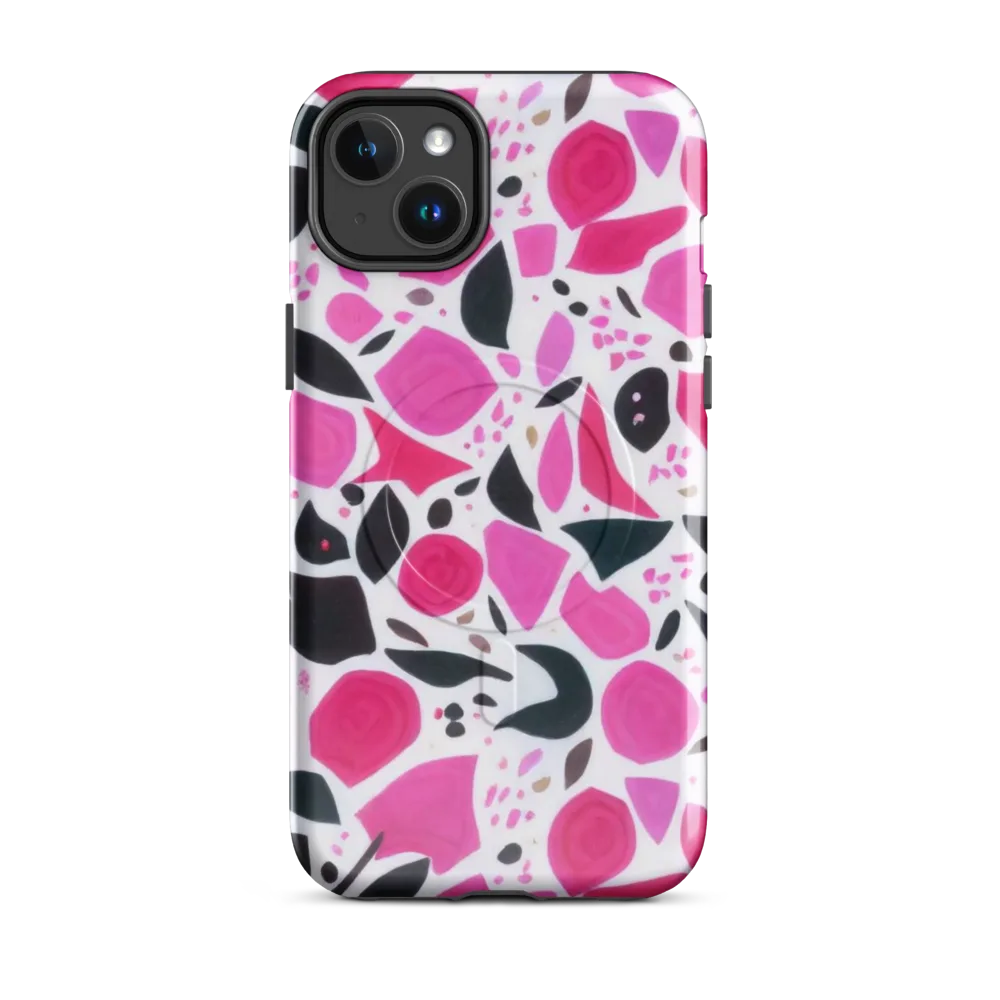Fuchsia Confetti on MagSafe Tough Case for iPhone® — Front