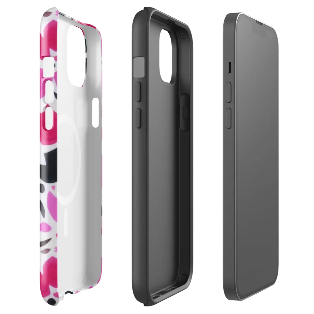 Fuchsia Confetti on MagSafe Tough Case for iPhone® — Front