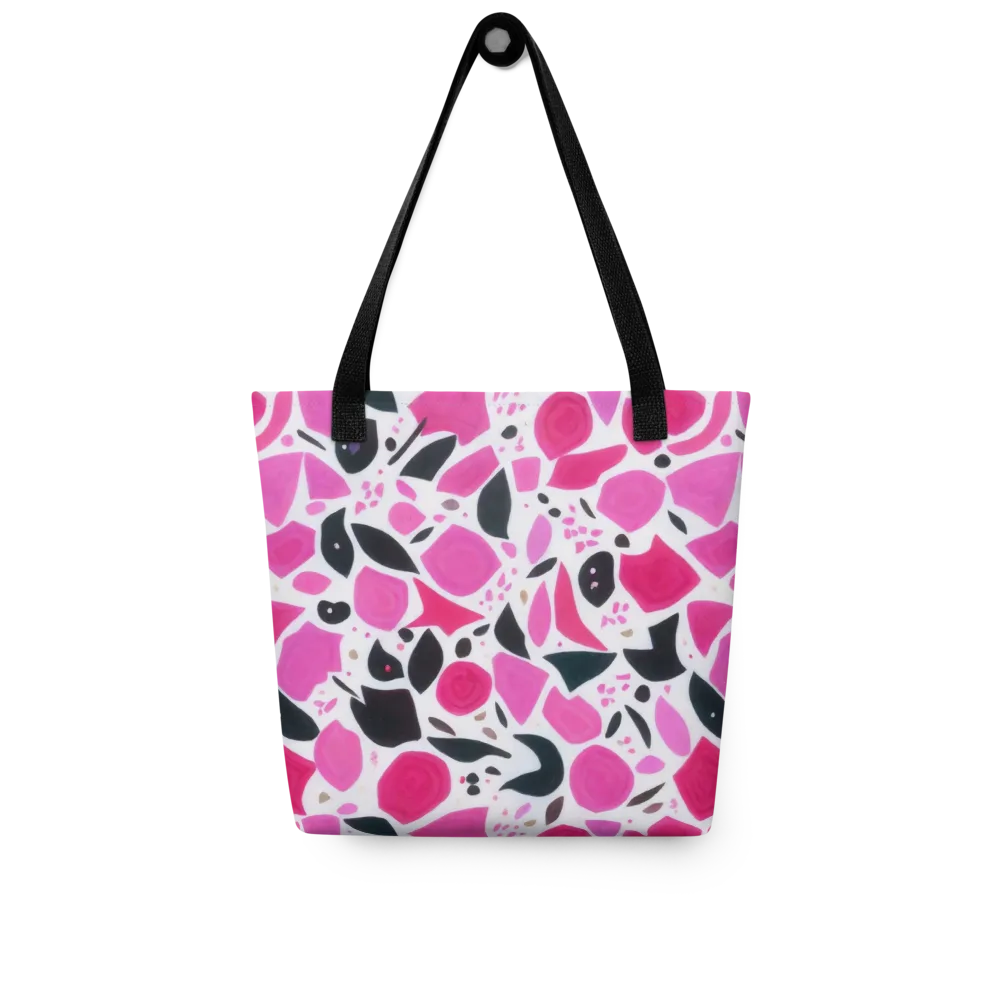 Fuchsia Confetti on Tote Bag — Front