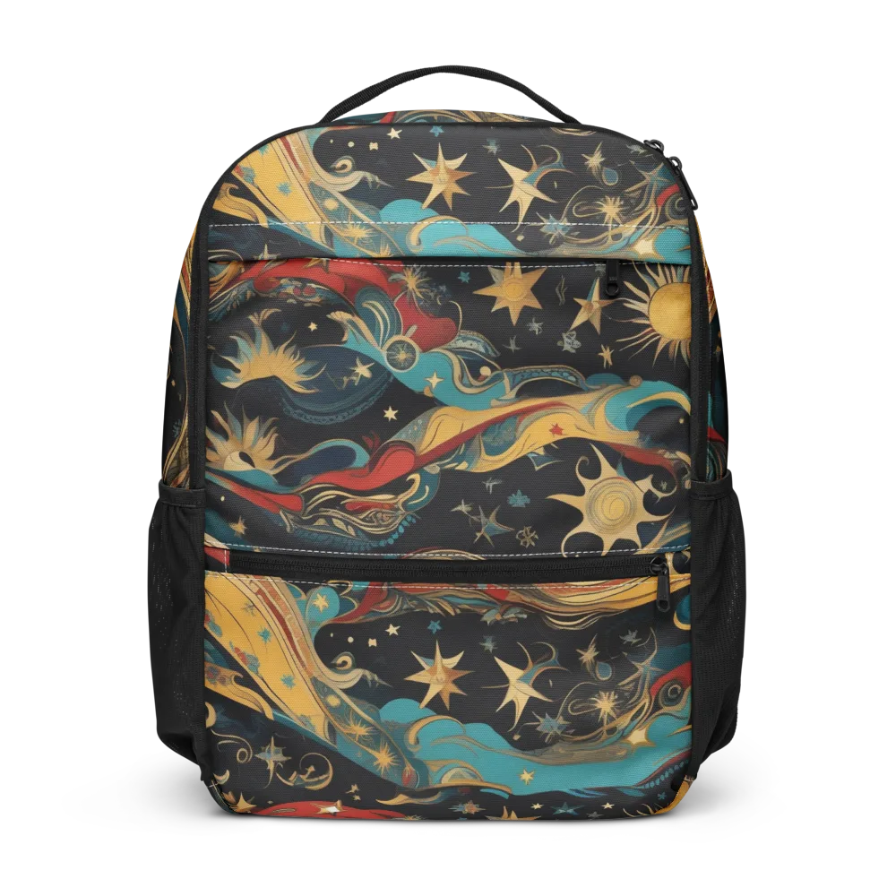 Sunlit Voyager on Utility Backpack — Front
