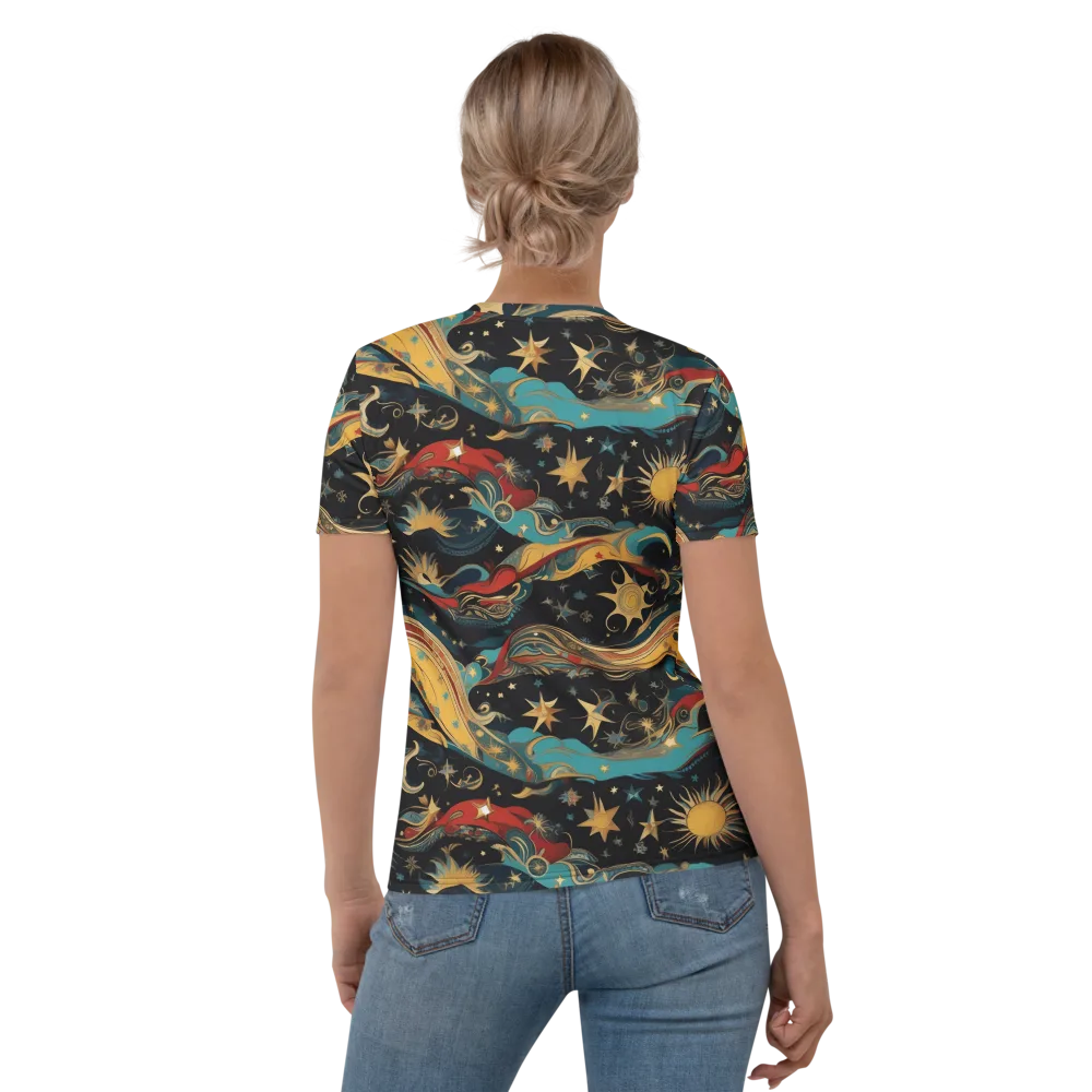 Sunlit Voyager on Women's Crew Neck T-Shirt — Back