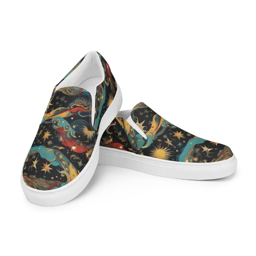 Sunlit Voyager on a Women's Slip-On Canvas Shoes