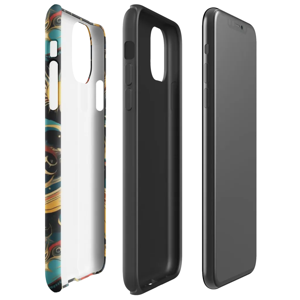Sunlit Voyager on Tough Case for iPhone® — Right