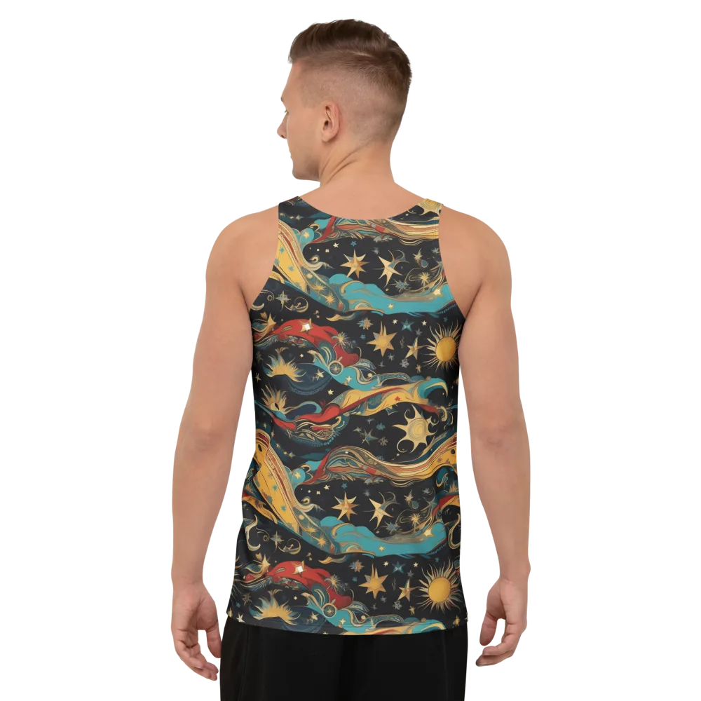Sunlit Voyager on Men's Tank Top — Back