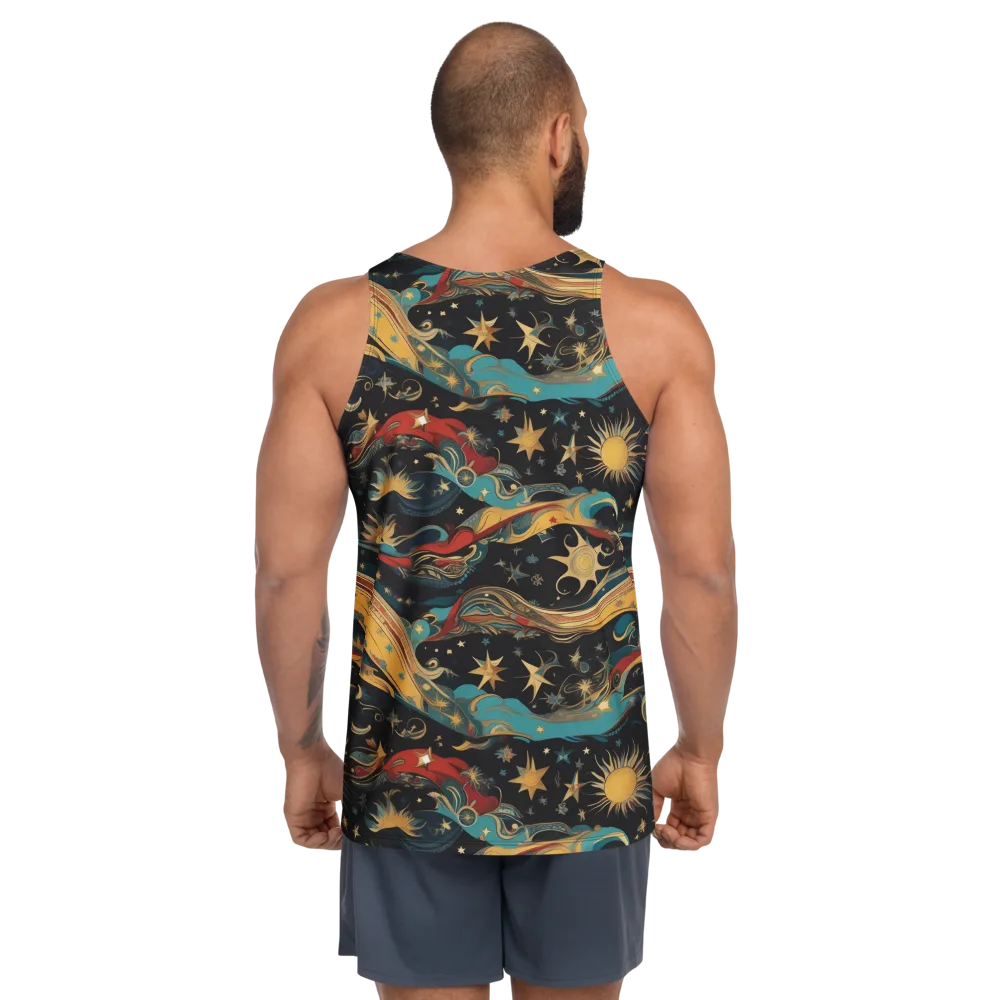 Sunlit Voyager on Men's Tank Top — Back