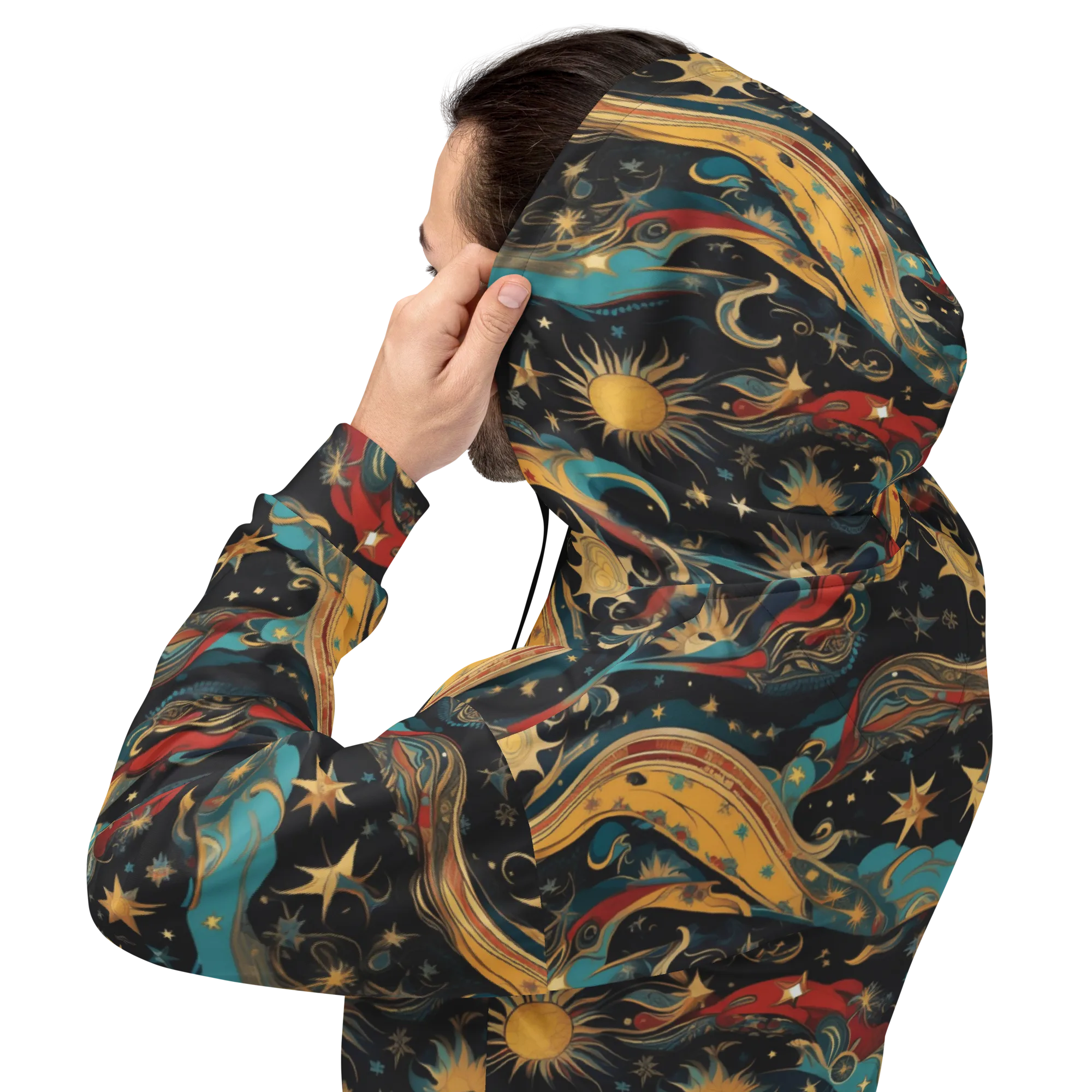 Sunlit Voyager on Hoodie — Back