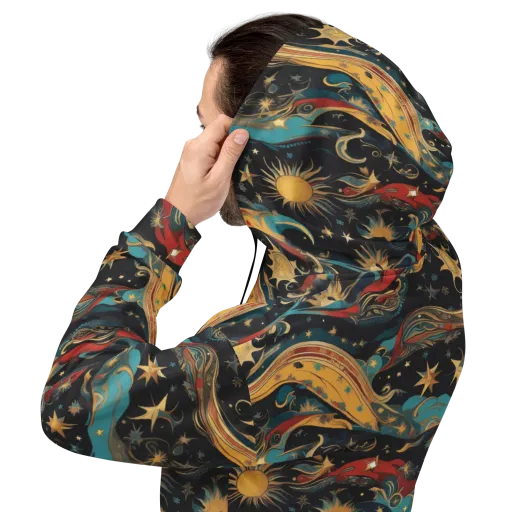 Sunlit Voyager on a Hoodie