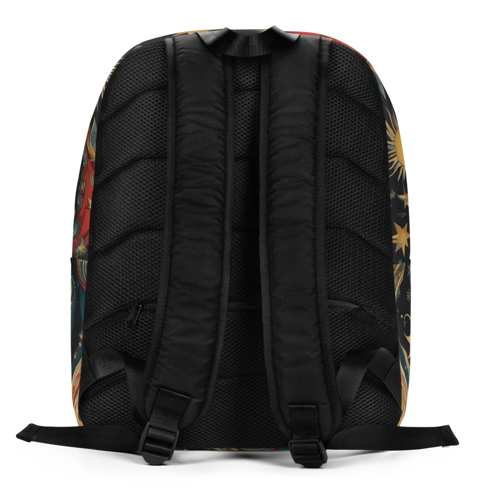 Sunlit Voyager on Minimalist Backpack — Back