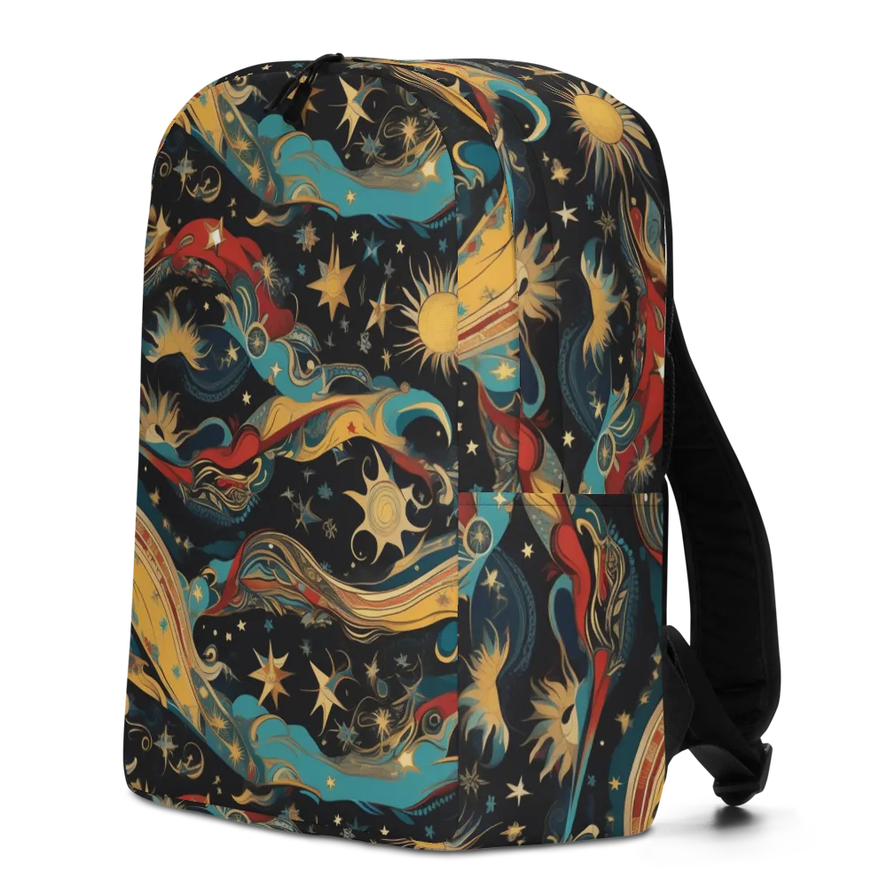 Sunlit Voyager on Minimalist Backpack — Left
