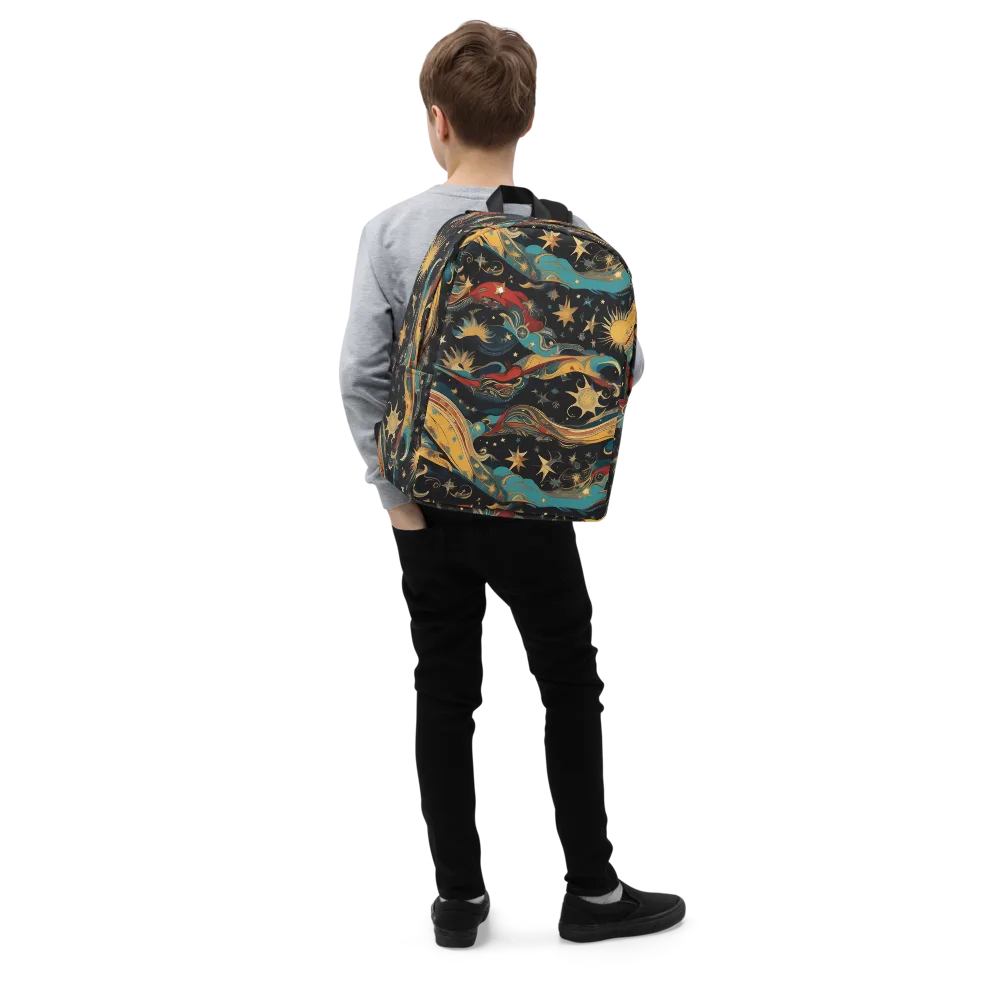 Sunlit Voyager on Minimalist Backpack — Right Front