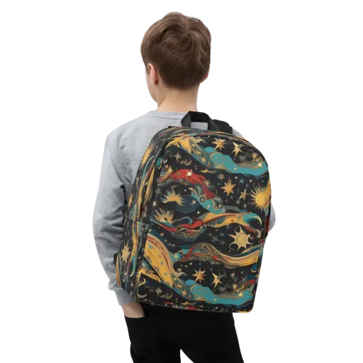 Sunlit Voyager on a Minimalist Backpack
