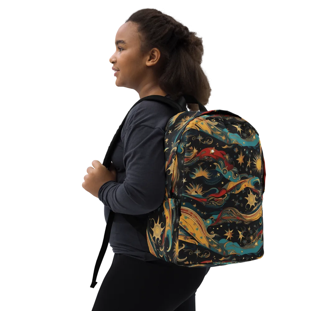 Sunlit Voyager on Minimalist Backpack — Right Front