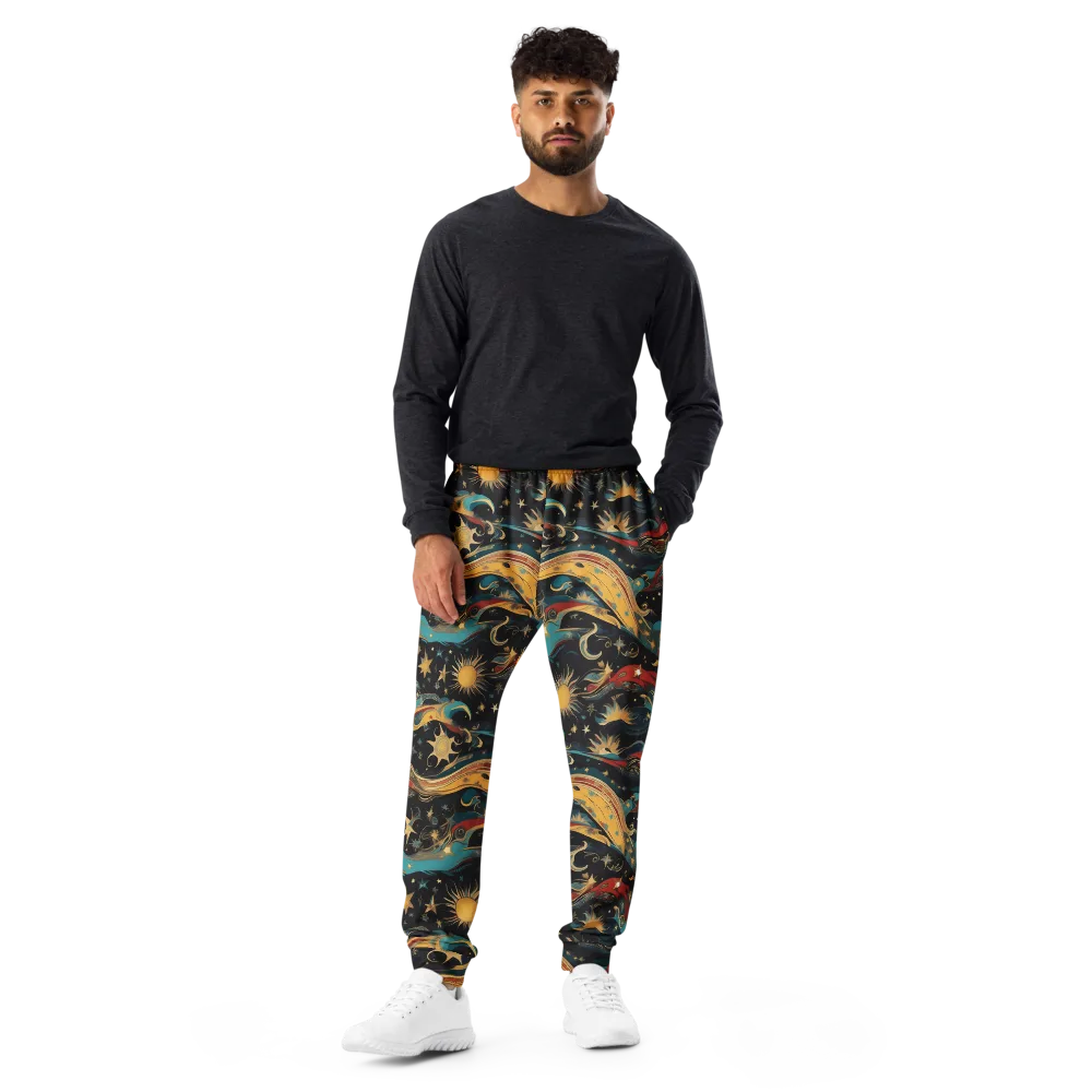Sunlit Voyager on Men's Joggers — Front