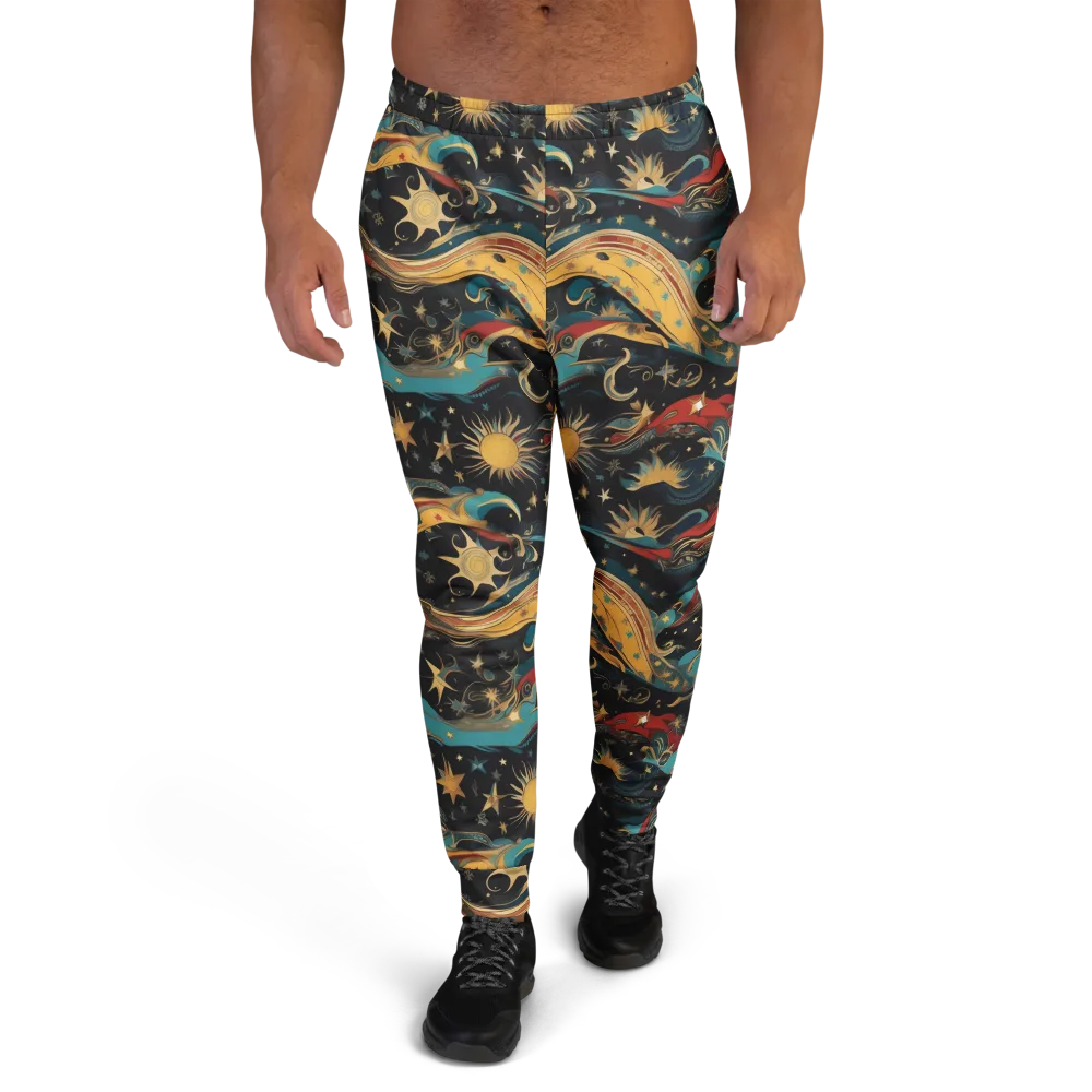 Sunlit Voyager on Men's Joggers — Front