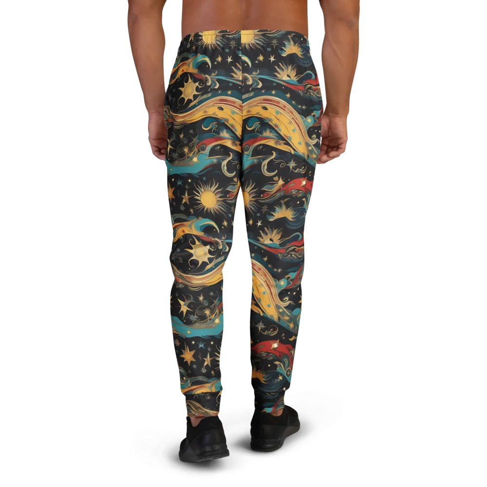 Sunlit Voyager on Men's Joggers — Back