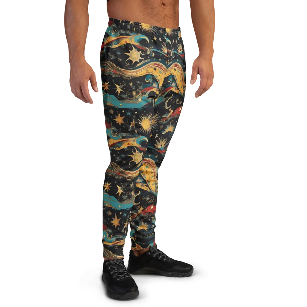 Sunlit Voyager on Men's Joggers — Right