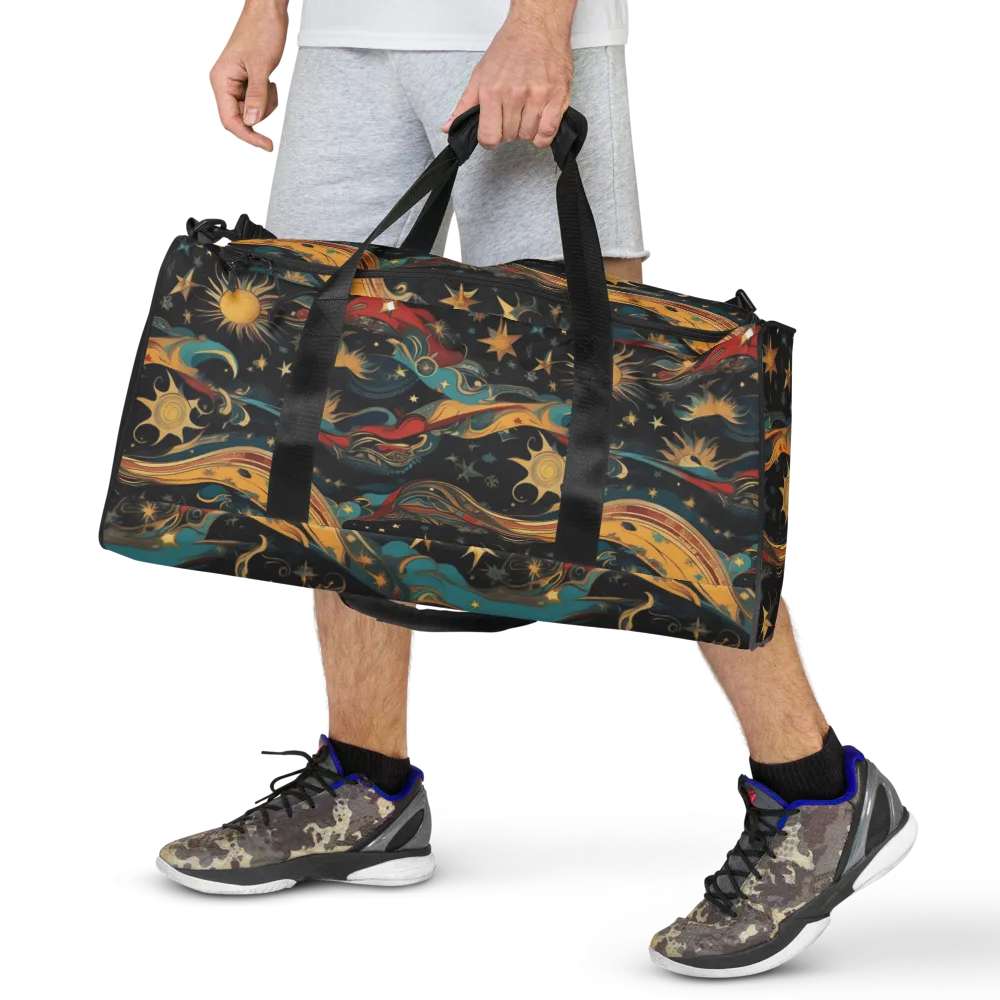 Sunlit Voyager on Duffle Bag — Front