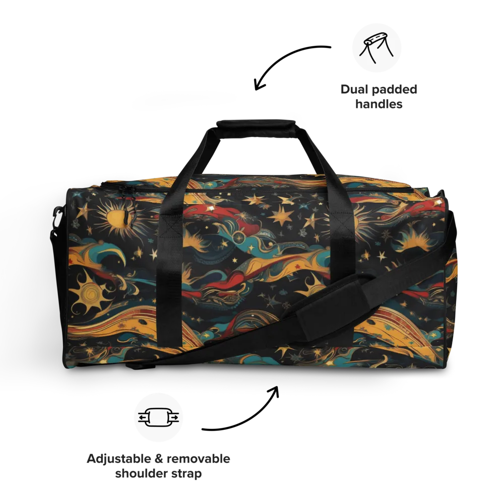 Sunlit Voyager on Duffle Bag — Front