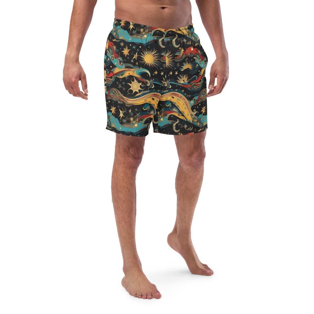 Sunlit Voyager on Swim Trunks — Front