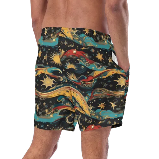 Sunlit Voyager on a Swim Trunks