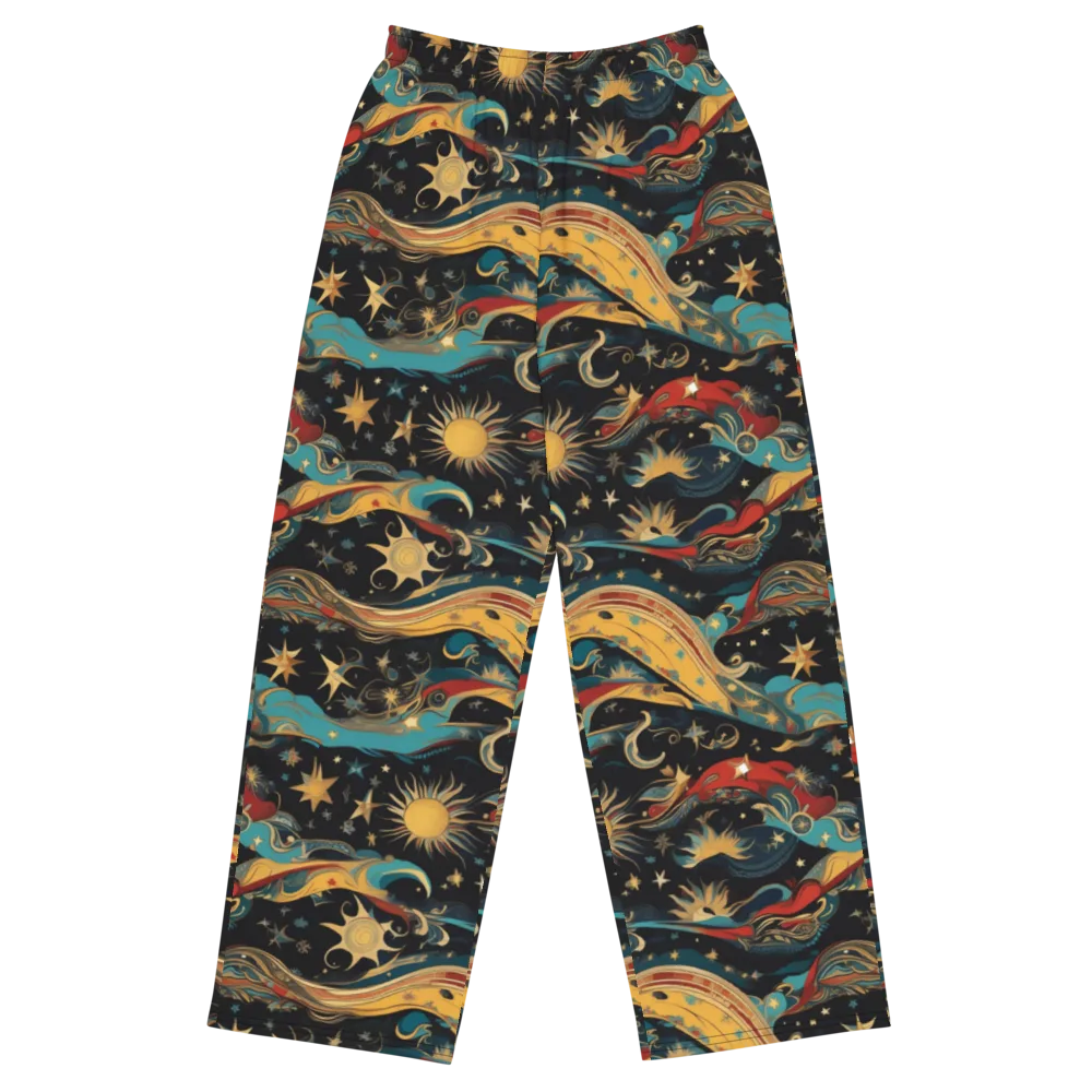 Sunlit Voyager on Wide-Leg Pants — Front