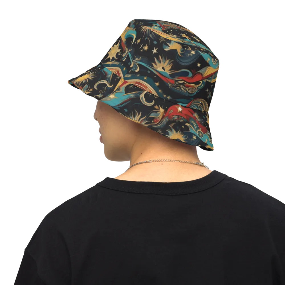Sunlit Voyager on Reversible Bucket Hat — Back Inside
