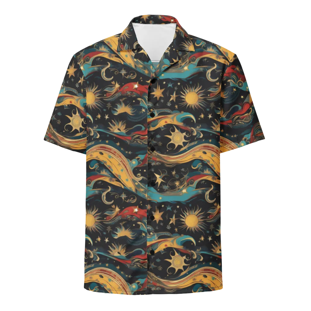 Sunlit Voyager on Button Shirt — Front