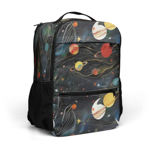 Planetary Silk on a Utility Backpack