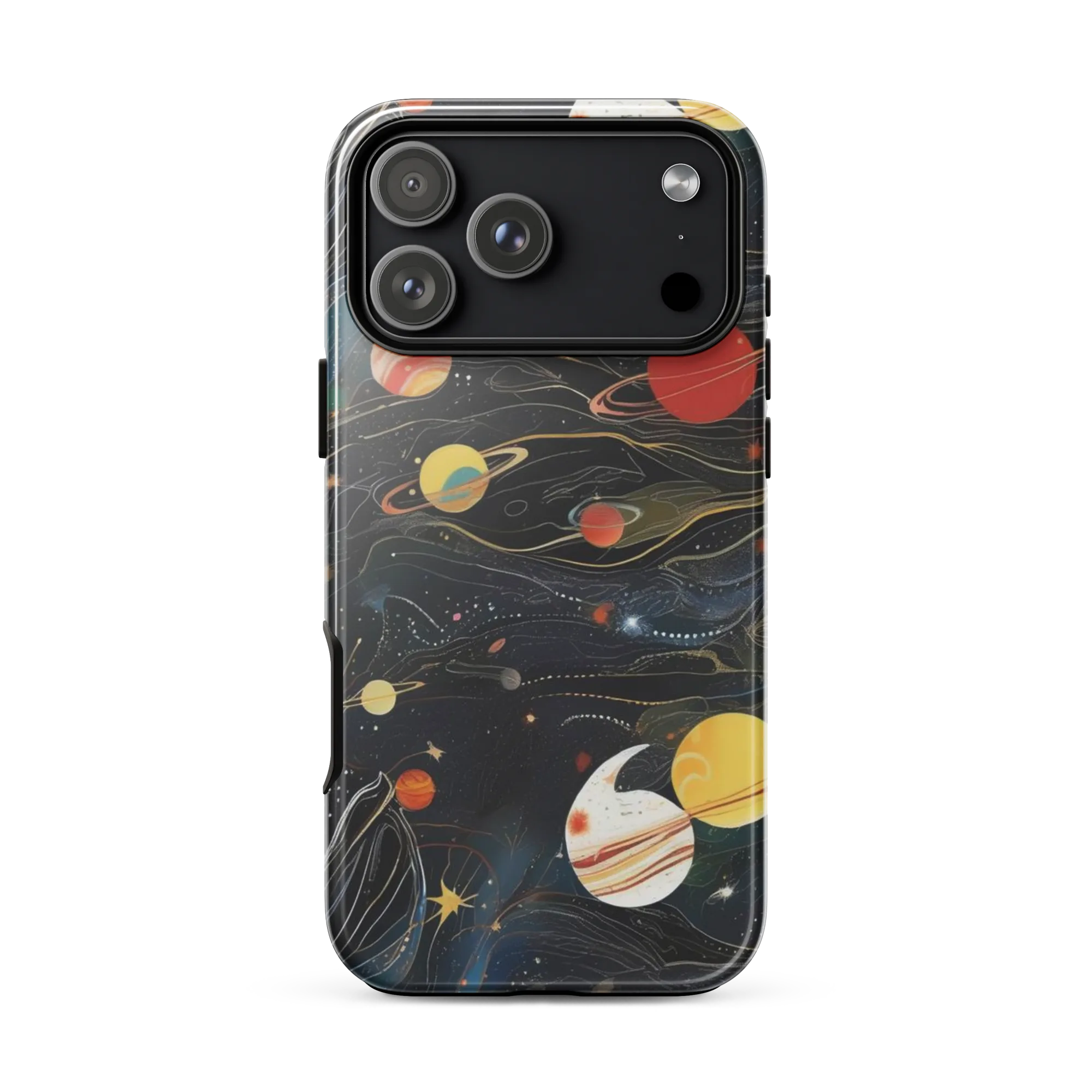Planetary Silk on Tough Case for iPhone® — Front