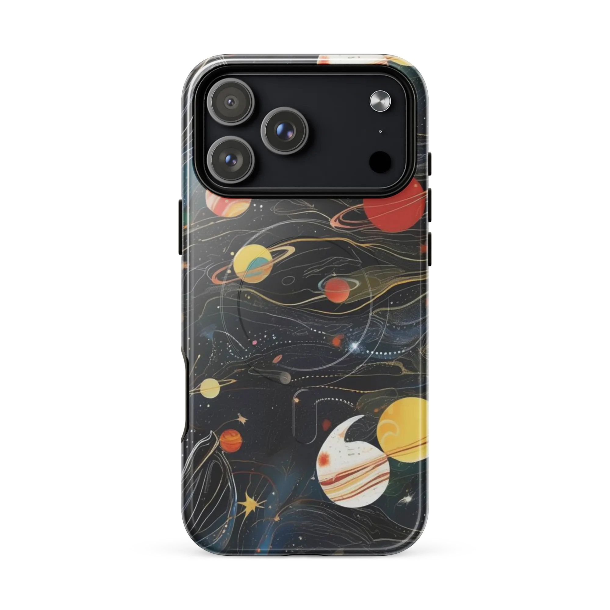 Planetary Silk on MagSafe Tough Case for iPhone® — Front