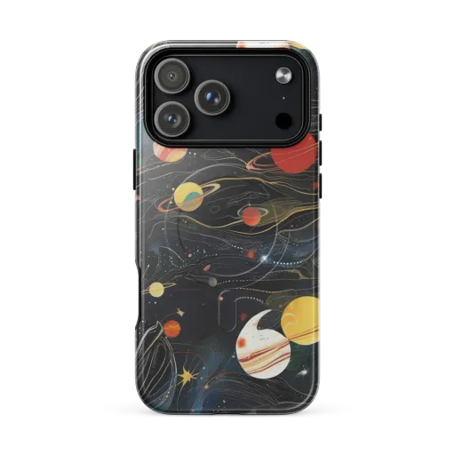 Planetary Silk on a MagSafe Tough Case for iPhone®