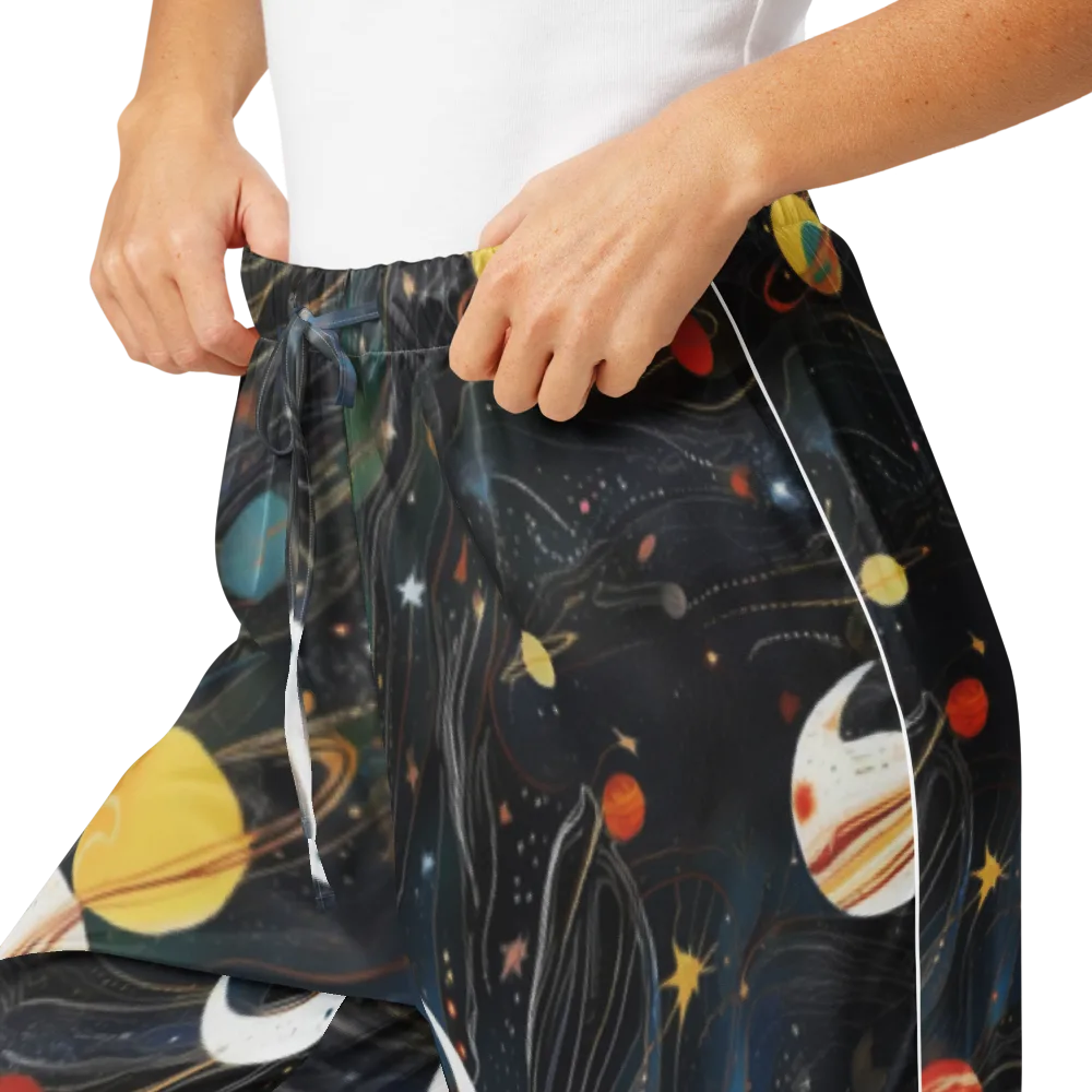 Planetary Silk on Women's Pajama Pants — Product details