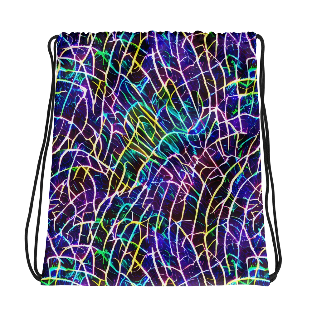 Cosmic Wiring on Drawstring Bag — Photo