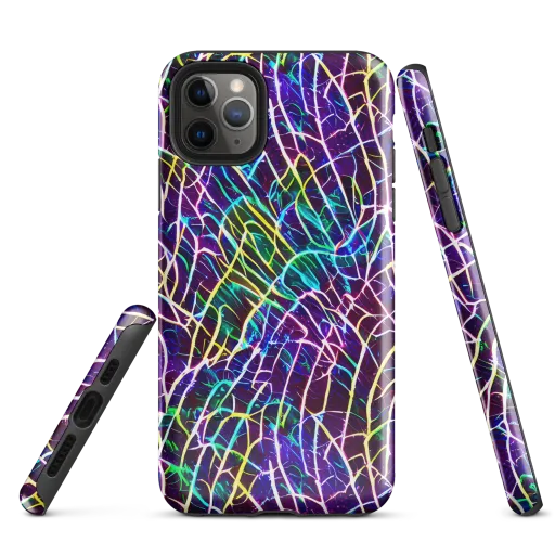 Cosmic Wiring on a Tough Case for iPhone®